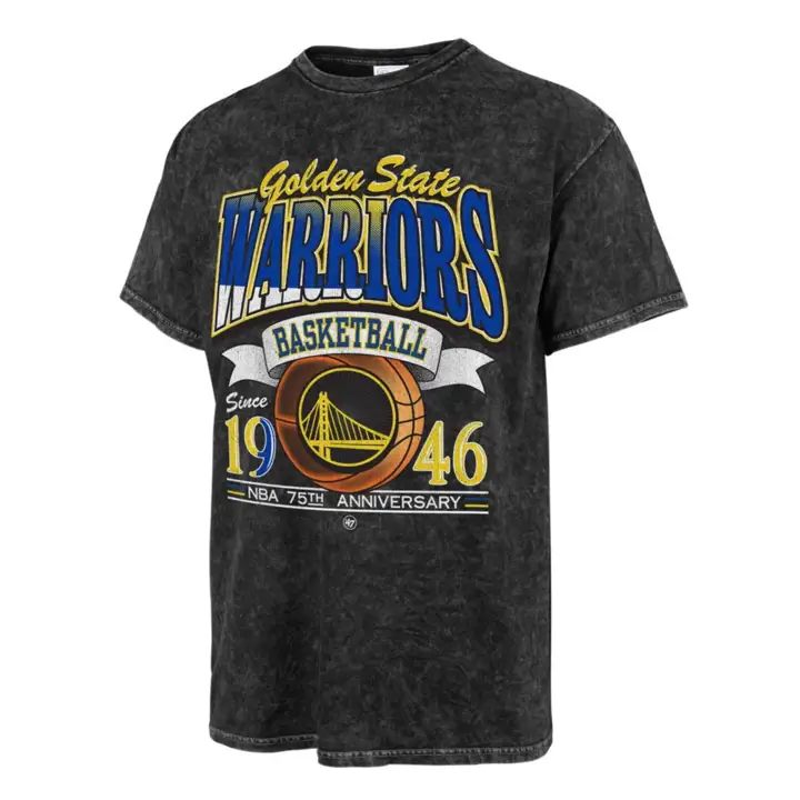 T-shirt tubulaire NBA Golden State Warriors Rim Rocker BLK