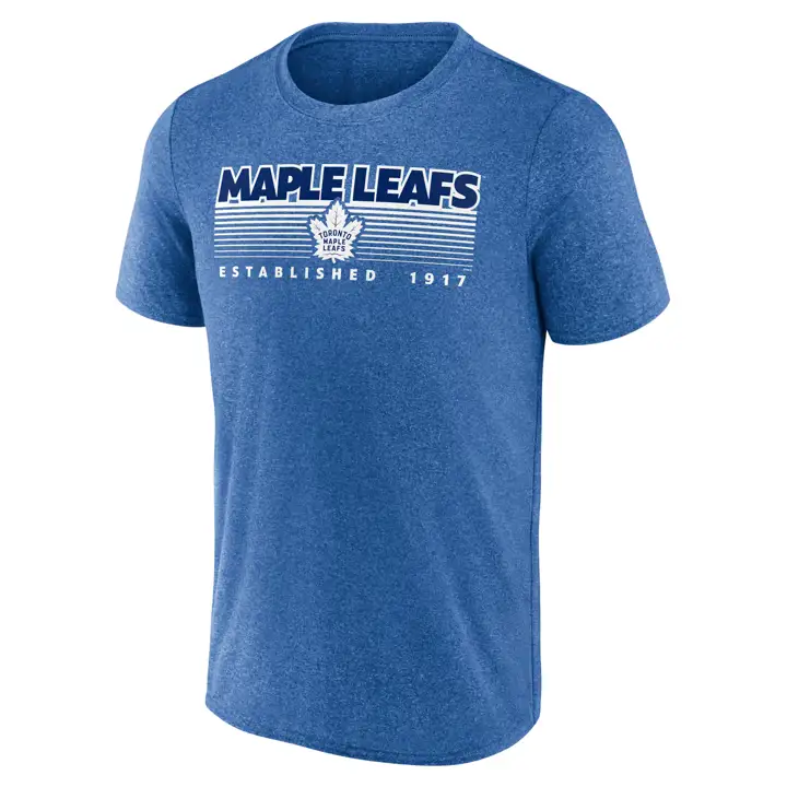 T-shirt NHL Toronto Maple Leafs Prodigy Chiné Bleu