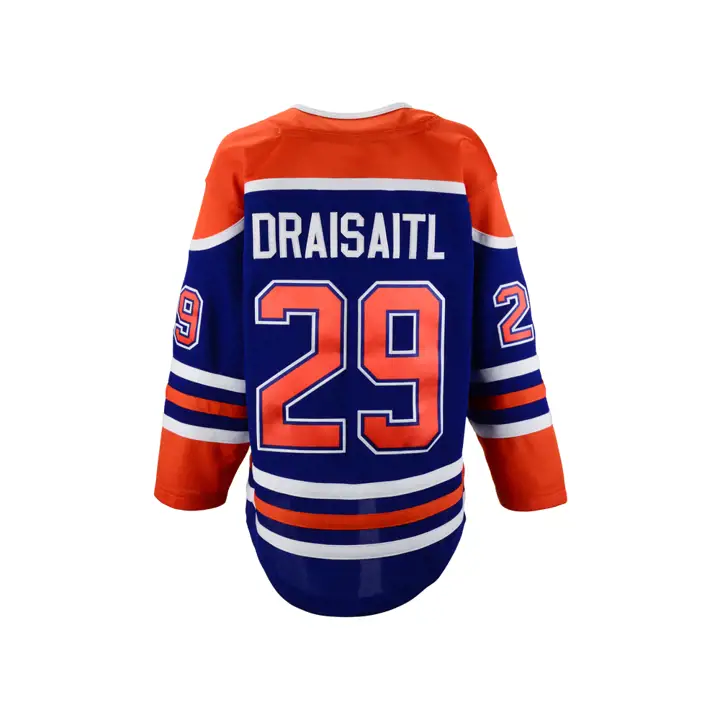 Maillot Jeune Supporter NHL des Oilers d'Edmonton Leon Draisaitl