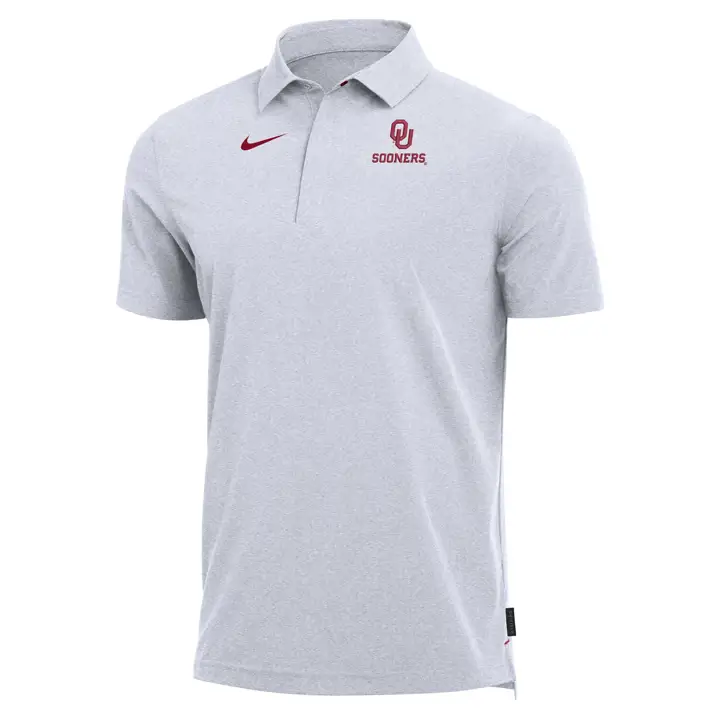 Polo entraîneur Nike Drifit NCAA Oklahoma Sooners 22 blanc
