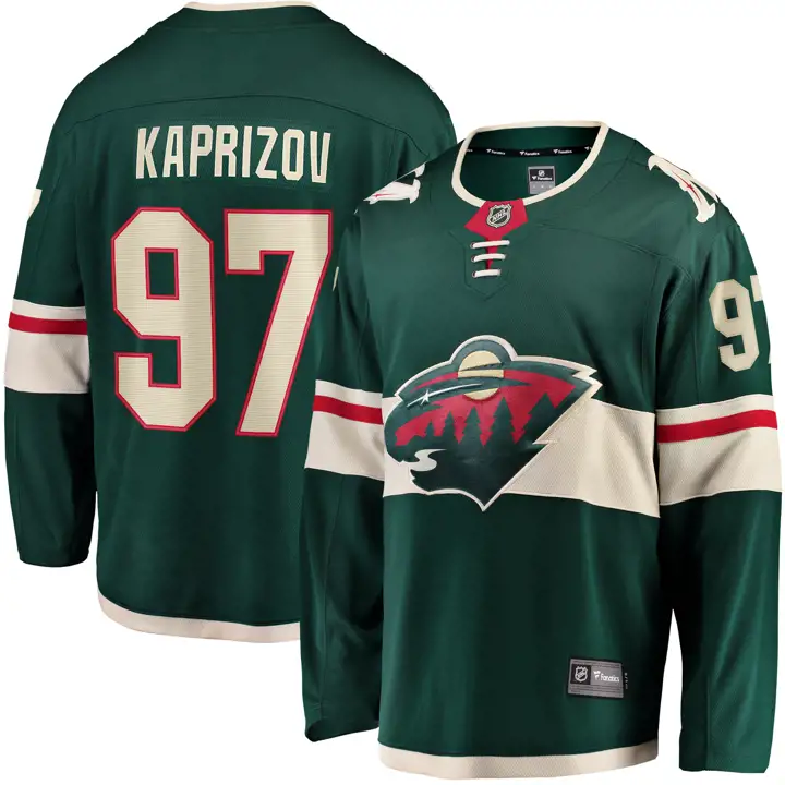 Maillot Minnesota Wild NHL Breakaway Joueur Kirill Kaprizov G