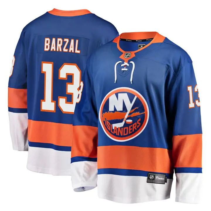 Maillot Fan NHL Breakaway Joueur Mathew Barzal des Islanders de New York