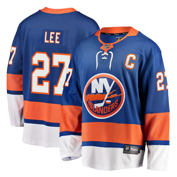 Maillot de joueur New York Islanders NHL Breakaway Anders Lee Bl