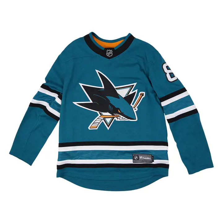 Maillot de Joueur NHL San Jose Sharks Breakaway Brent Burns Teal