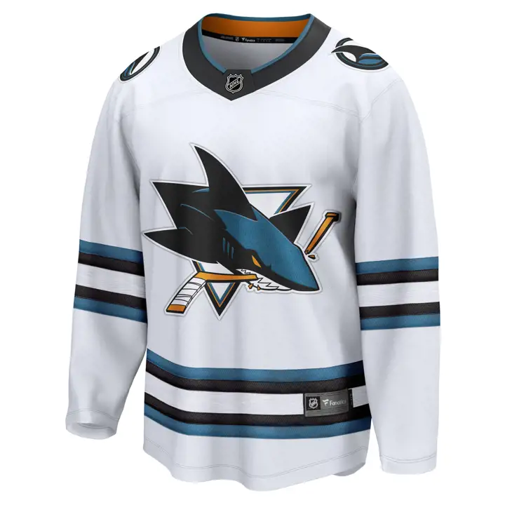 Maillot NHL San Jose Sharks Breakaway Blanc