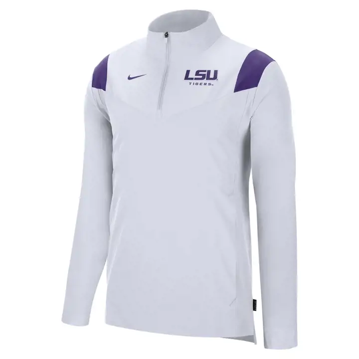 Veste d'entraîneur légère L.S.U. NCAA 22 blc