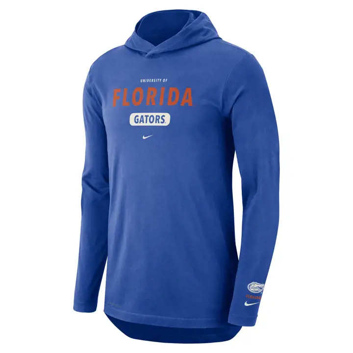 T-shirt à capuchon et manches longues Drifit NCAA Florida Gators 22 RBL