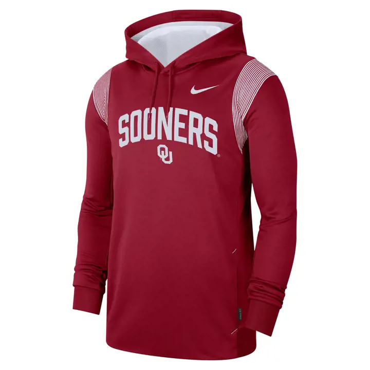 Sweat à capuche Oklahoma Sooners NCAA Therma Sideline 22 c