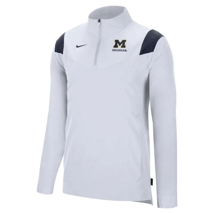 Veste d'entraîneur légère Michigan Wolverines NCAA 22 blc