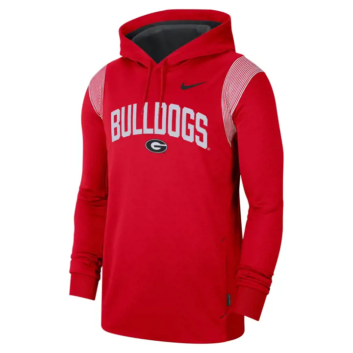 Sweat-shirt à capuche Therma Sideline Georgia Bulldogs NCAA 22 R