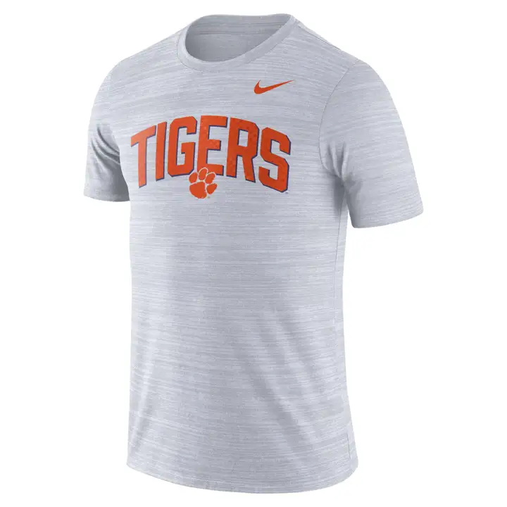 T-shirt authentique Velocity Clemson Tigers NCAA Gameday 22 wh