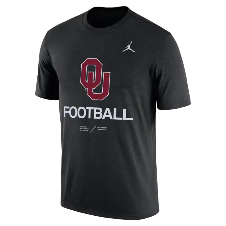 T-shirt Oklahoma Sooners NCAA Legend Team Issue 22 blk