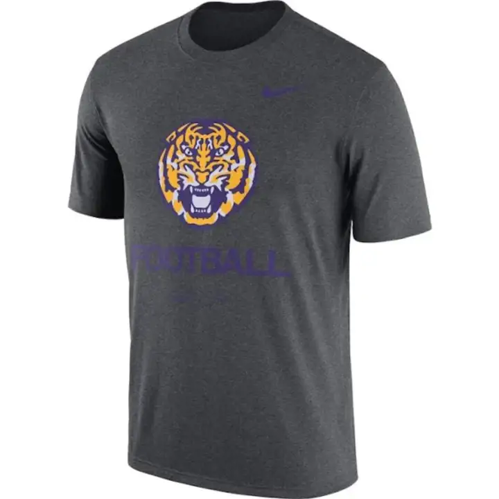 T-shirt L.S.U. NCAA Legend Team Issue 22 Charcoal