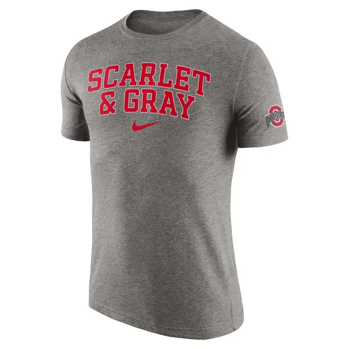 T-shirt Triblend Ohio State Buckeyes NCAA Slogan 22 dkgry