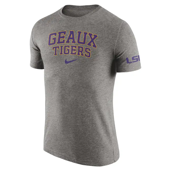 T-shirt en triblended à slogan L.S.U. NCAA 22 dkgry