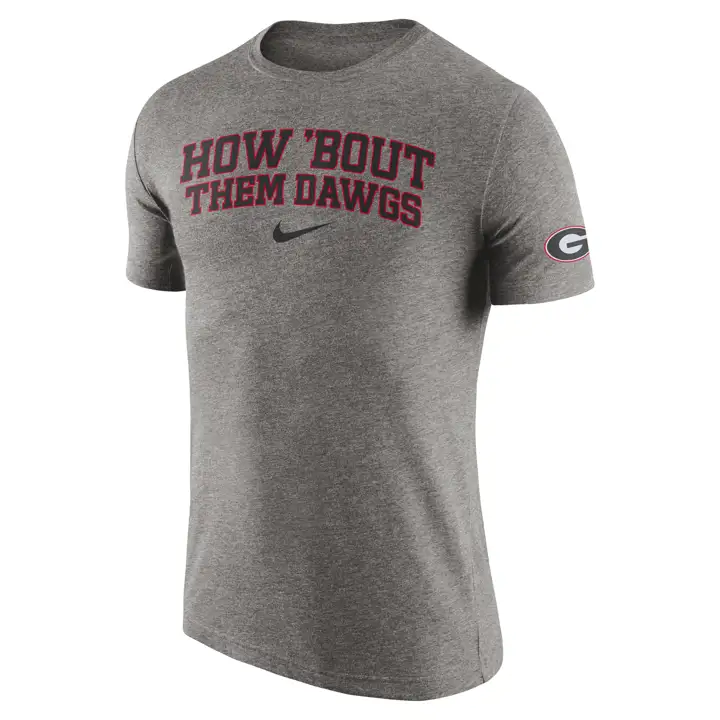 T-shirt Georgia Bulldogs NCAA Slogan Triblend 22 dkgry