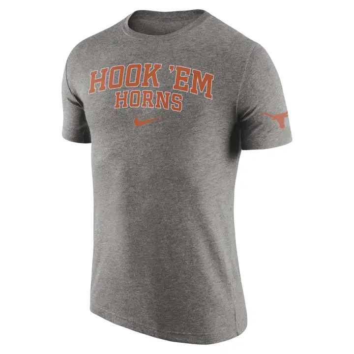T-shirt Texas Longhorns NCAA Slogan triblended 22 dkgry