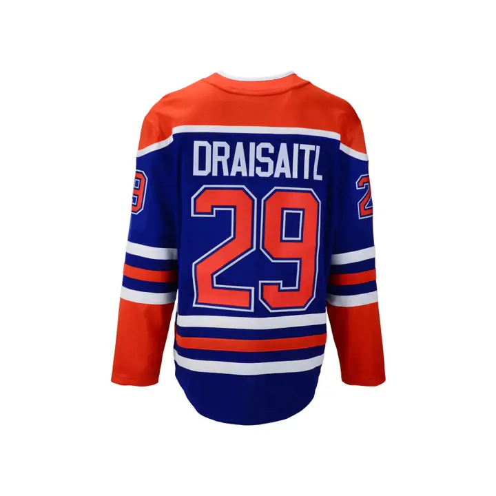 Maillot de joueur Breakaway NHL des Oilers d'Edmonton Leon Draisaitl B