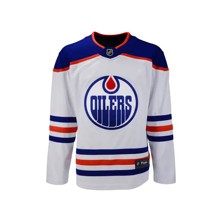 Maillot NHL Breakaway blanc Edmonton Oilers
