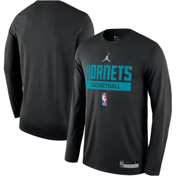 T-shirt CHARLOTTE HORNETS NBA Practice Legend - Noir