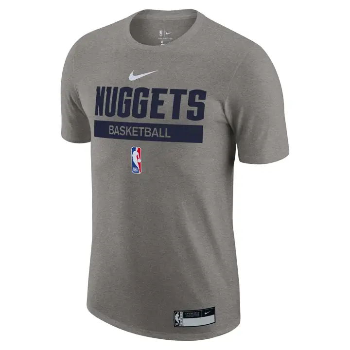 T-Shirt Denver Nuggets NBA Practice Legend gris