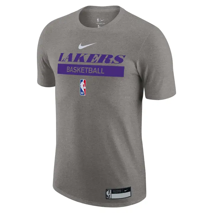 T-shirt gris LOS ANGELES LAKERS NBA Practice Legend