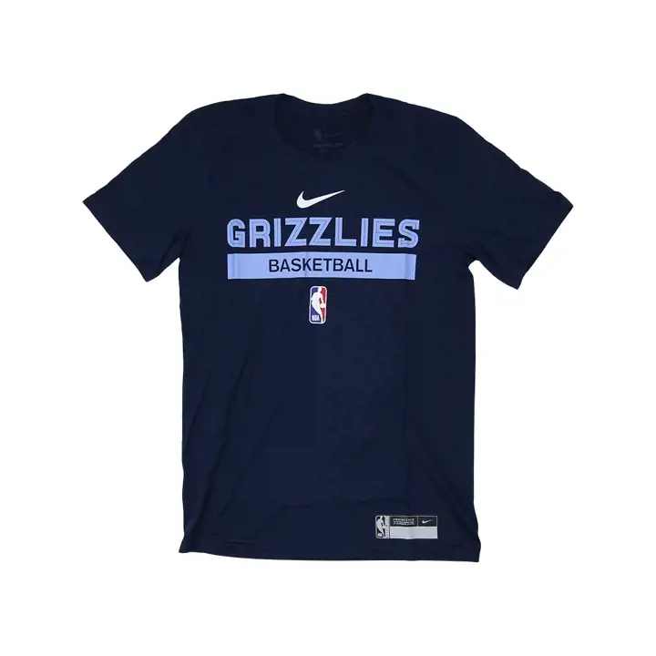 T-shirt bleu marine MEMPHIS GRIZZLIES NBA Practice Legend