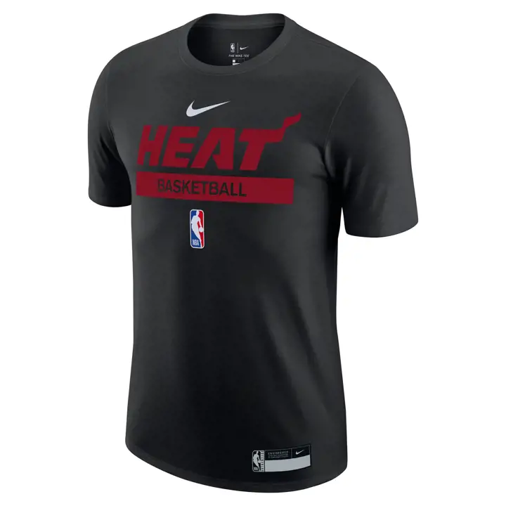 MIAMI HEAT NBA Practice Legend T-shirt noir