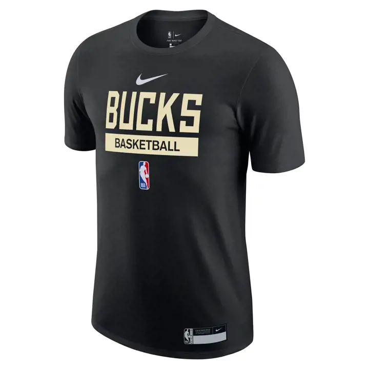 T-shirt MILWAUKEE BUCKS NBA Practice Legend noir
