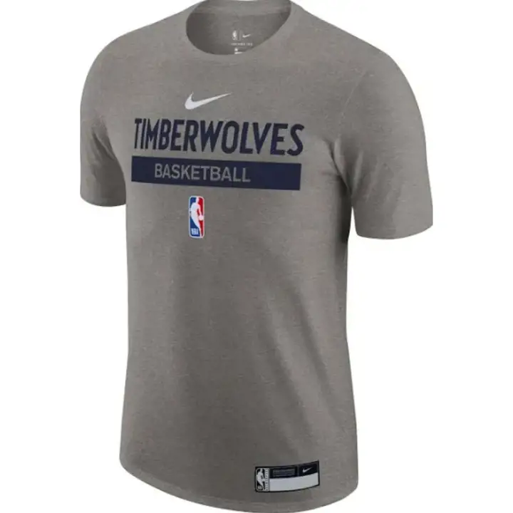 T-shirt MINNESOTA TIMBERWOLVES NBA Practice Legend gry
