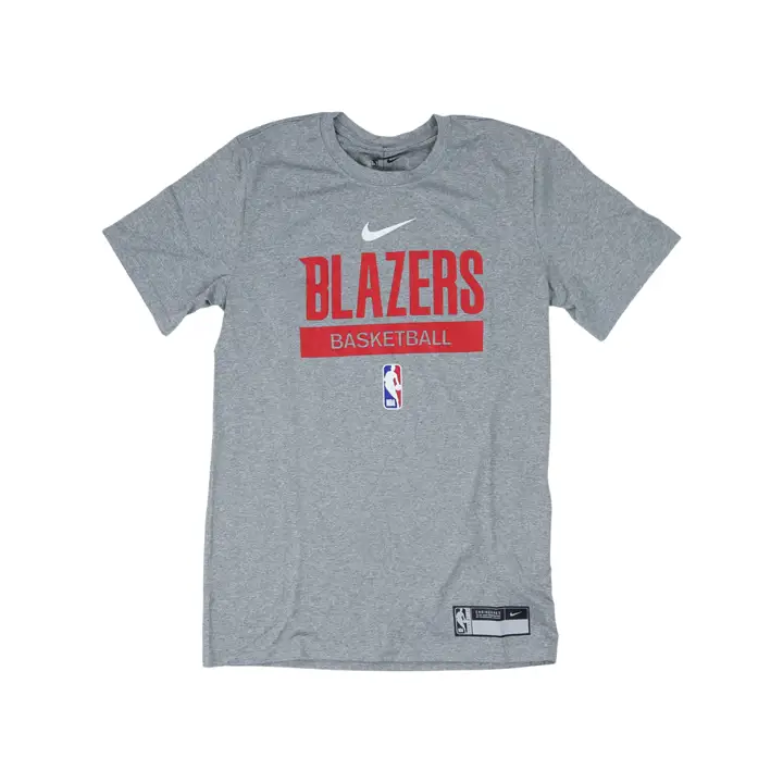 T-Shirt Légende Entraînement NBA PORTLAND TRAIL BLAZERS gris