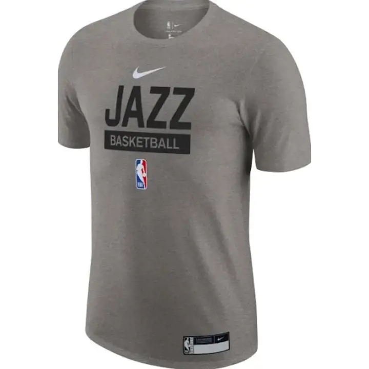 T-shirt légendaire d'entraînement NBA UTAH JAZZ gris