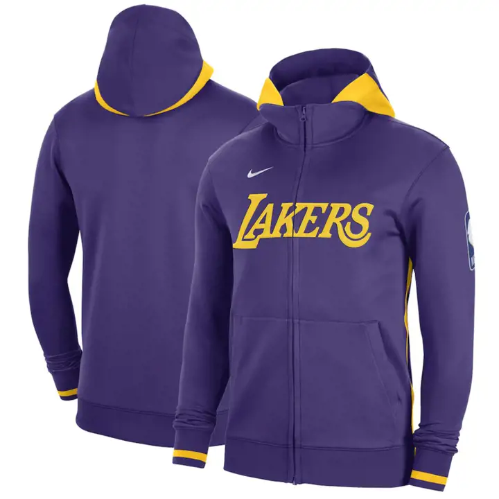 LOS ANGELES LAKERS NBA Showtime Hooded FZ 22 pur