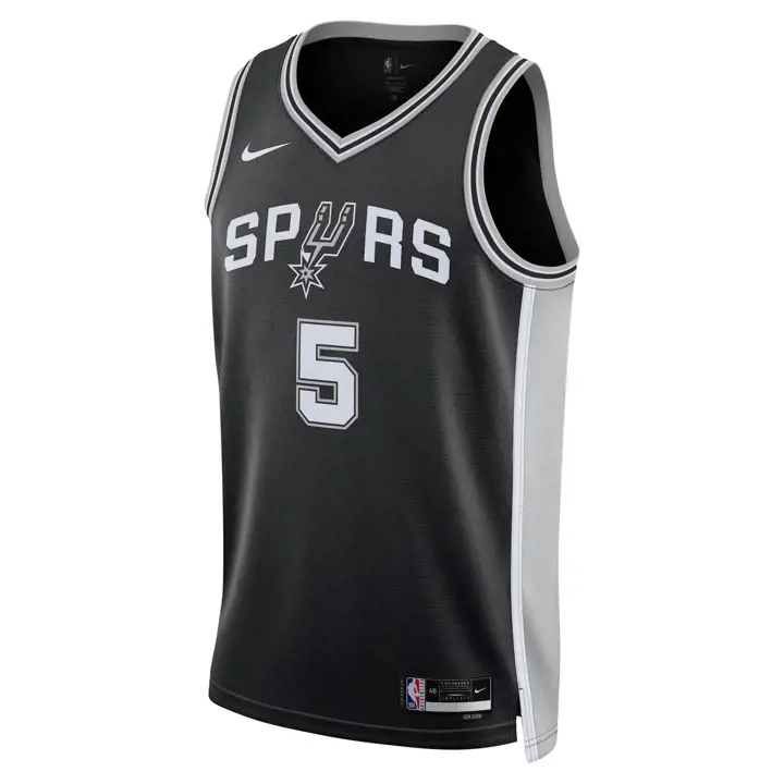 MAILLOT SWINGMAN ICON NBA SPURS Dejounte Murray NOIR