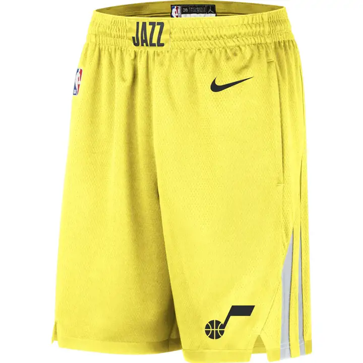 Short Utah Jazz NBA Icon Swingman Ball yel