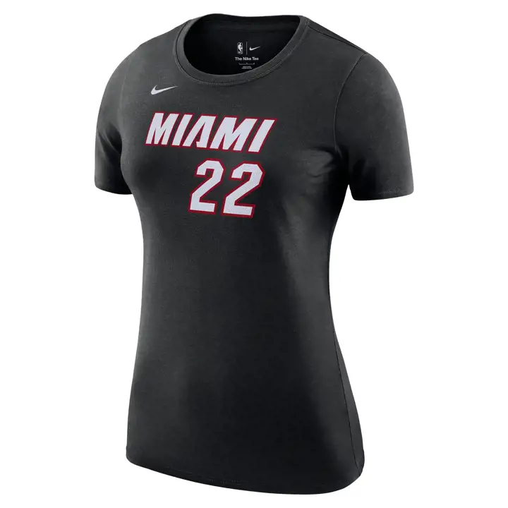 T-shirt Jimmy Butler N&N pour femme NBA Miami Heat - Noir
