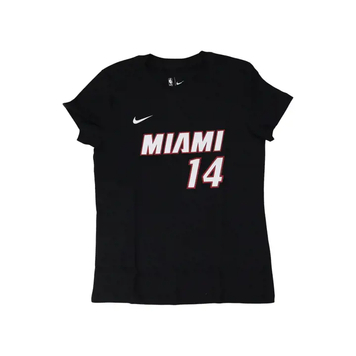 T-shirt Tyler Herro noir N&N Miami Heat NBA pour femme