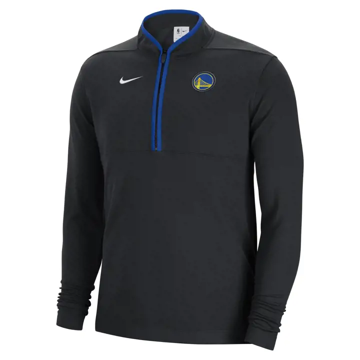 Haut mi-zip NBA DriFit GOLDEN STATE WARRIORS noir