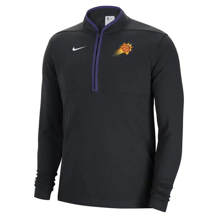 Haut demi-zip NBA DriFit PHOENIX SUNS BLK