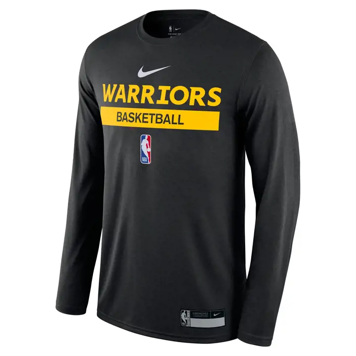 T-shirt ML d'entraînement NBA GOLDEN STATE WARRIORS 22 BLK