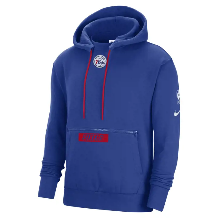 Sweat à capuche PHILADELPHIA 76ERS NBA CTS bleu