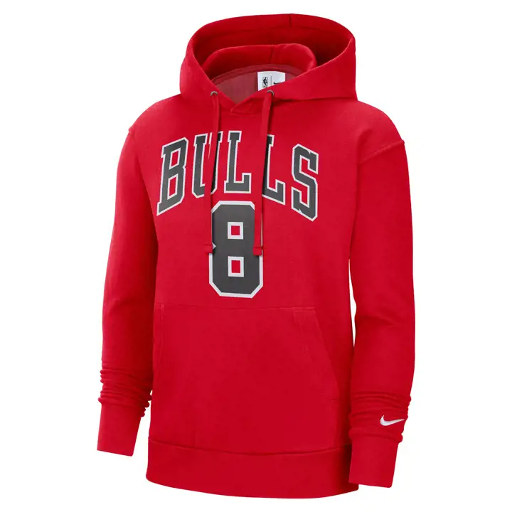 CHICAGO BULLS NBA Sweat à capuche N&N Zach LaVine ROUGE