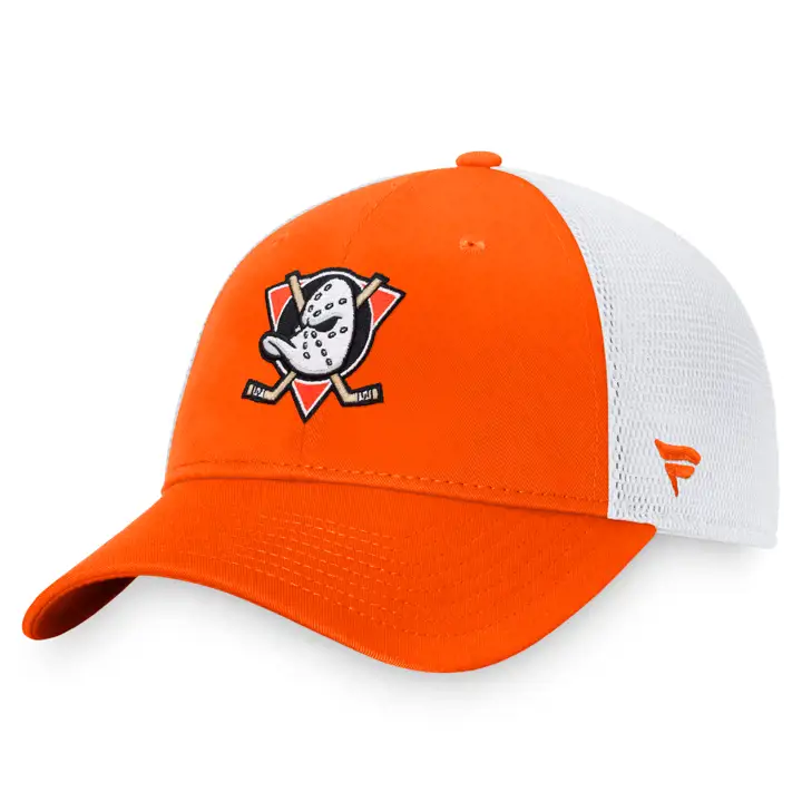 CASQUETTE RÉGLABLE EN MAILLE ANAHEIM DUCKS NHL SE Authentic Pro ORG