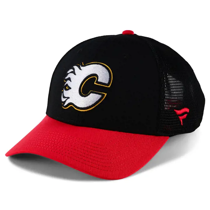 CALGARY FLAMES NHL SE Authentic Pro filet arrière ajustable NOIR