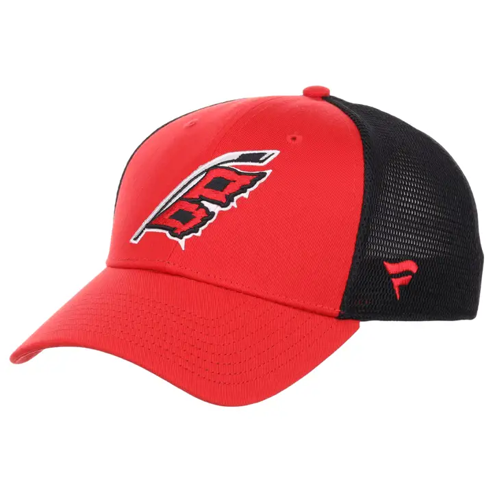 CAROLINA HURRICANES NHL Casquette authentique Pro Adj Meshback ROUGE