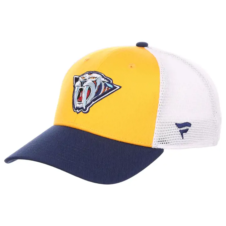 NASHVILLE PREDATORS NHL SE Casquette ajustée en maille marine Pro authentique