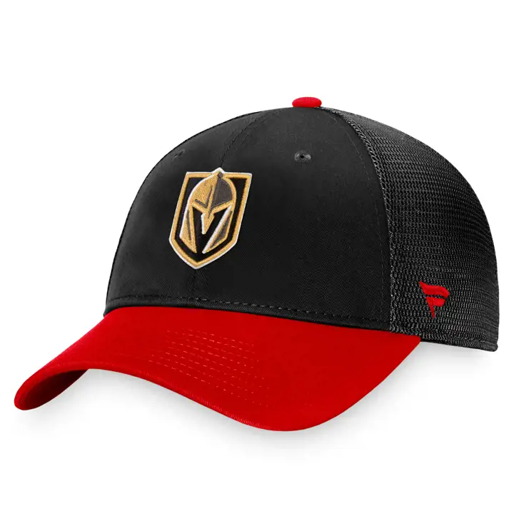 VEGAS GOLDEN KNIGHTS NHL Casquette Pro authentique ajustable en filet noir