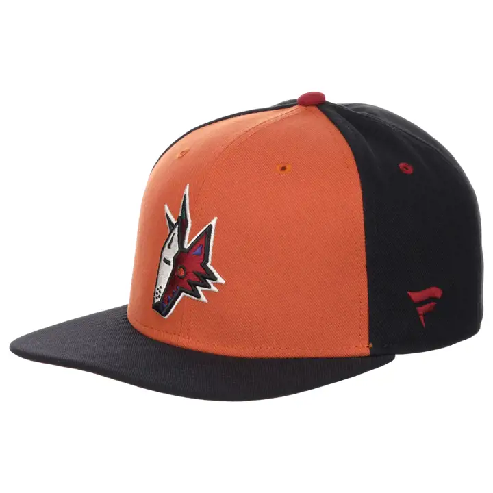 CASQUETTE À VISIÈRE PLATE Authentic Pro Snapback TAN ARIZONA COYOTES LNH