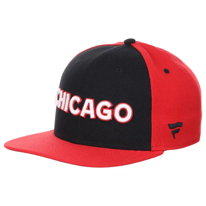 CHICAGO BLACKHAWKS NHL Casquette officielle Authentic Pro Snapback BLK