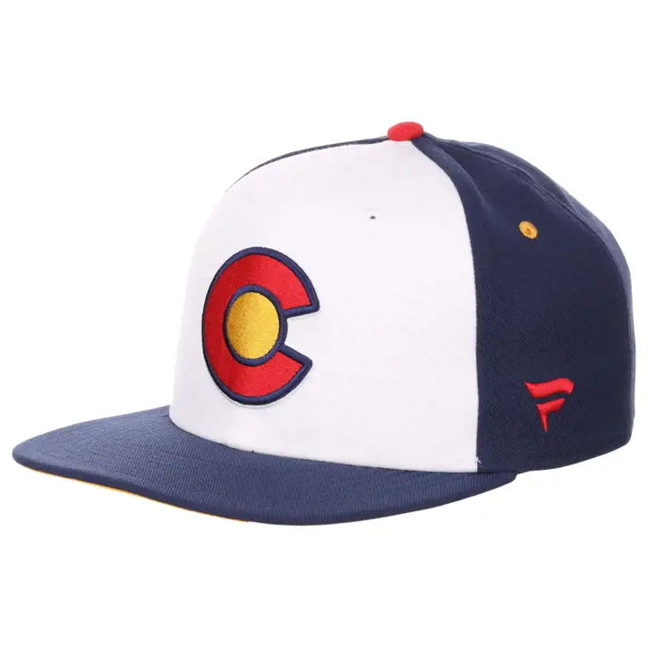 CASQUETTE AUTHENTIC PRO SNAPBACK DES COLORADO AVALANCHE NHL BLANCHE